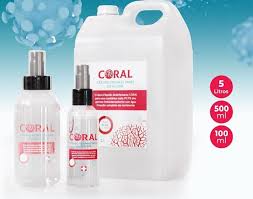 [1239] Coral Líquido Desinfectante de Álcool em gel 500ml